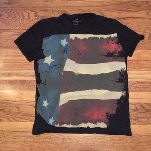 American Eagle Outfitters American Flag t shirt